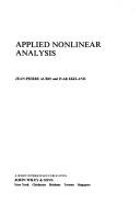 Cover of: Applied nonlinear analysis