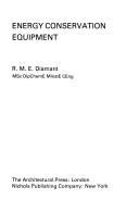 Cover of: Energy conservation equipment