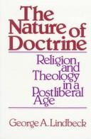Cover of: The nature of doctrine by George A. Lindbeck