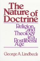 The nature of doctrine by George A. Lindbeck