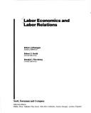 Cover of: Labor economics and labor relations