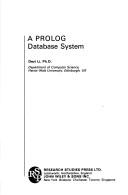 Cover of: A PROLOG database system by Deyi Li