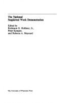 Cover of: The National Supported Work Demonstration
