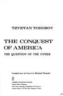 Cover of: The conquest of America by Tzvetan Todorov