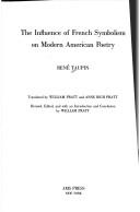 Cover of: The influence of French symbolism on modern American poetry