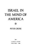 Cover of: Israel in the mind of America