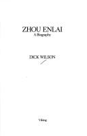 Cover of: Zhou Enlai by Dick Wilson