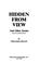 Cover of: Hidden from view, and other stories