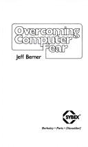 Cover of: Overcoming computer fear