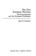 The first European elections by Jane P. Sweeney