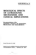 Biological effects of ultrasound by National Council on Radiation Protection and Measurements