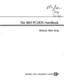 Cover of: The IBM PC-DOS handbook
