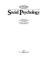 Cover of: Social psychology