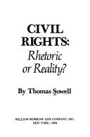 Cover of: Civil rights by Thomas Sowell