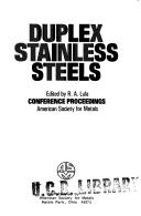 Cover of: Duplex stainless steels