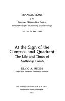 At the sign of the compass and quadrant by Silvio A. Bedini