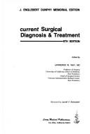 Cover of: Current surgical diagnosis & treatment by Lawrence W. Way, editor ; illustrated by Laurel V. Schaubert.