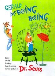 Cover of: Gerald McBoing Boing (Classic Seuss) by Dr. Seuss