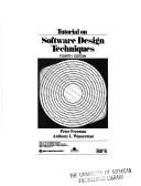 Cover of: Tutorial on software design techniques by [edited by] Peter Freeman, Anthony I. Wasserman.