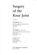 Cover of: Surgery of the knee joint