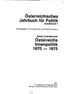 Cover of: Österreichs Innenpolitik 1970-1975
