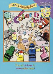 Cover of: Color It in!: (Must be ordered in carton quantity) (Coloring Book)