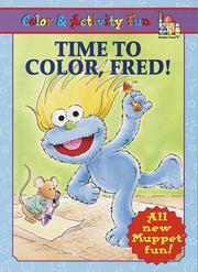 Cover of: Time to Color, Fred!