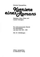 Cover of: Karriere eines Romans by Eberhard Spangenberg, Eberhard Spangenberg