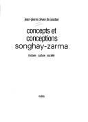 Cover of: Concepts et conceptions songhay-zarma by Jean-Pierre Olivier de Sardan