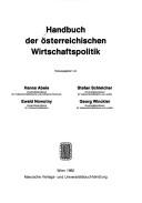 Cover of: Handbuch der österreichischen Wirtschaftspolitik by herausgegeben von Hanns Abele ... [et al.].