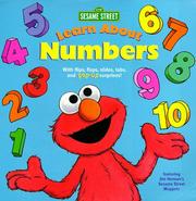 Cover of: Learn about numbers by featuring Jim Henson's Sesame Street Muppets ; [illustrated by Joe Mathieu ; devised by Van der Meer].