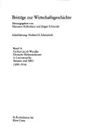 Cover of: Deutsche Elektroindustrie in Lateinamerika by Gerhart Jacob-Wendler