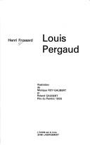 Louis Pergaud by Henri Frossard