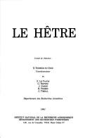 Cover of: Le Hêtre