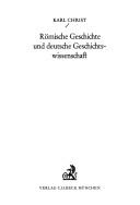 Cover of: Römische Geschichte und deutsche Geschichtswissenschaft