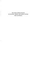 The new international economic order and implications for Australia by Russell G. Rollason