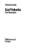 Cover of: Karl Valentin: eine Biographie