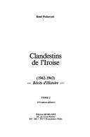 Cover of: Clandestins de l'Iroise by René Pichavant