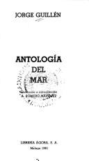 Cover of: Antología del mar by Jorge Guillén