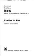 Cover of: Families at risk by edited by Nicola Madge.
