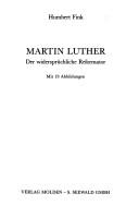 Martin Luther by Humbert Fink