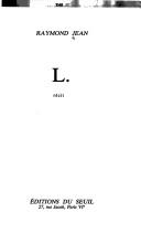 Cover of: L. by Raymond Jean