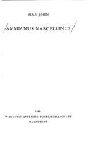 Cover of: Ammianus Marcellinus