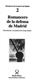 Cover of: Romancero de la defensa de Madrid
