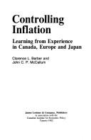 Cover of: Controlling inflation by Clarence L. Barber