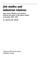 Cover of: Job studies and industrial relations
