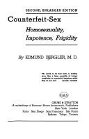Cover of: Counterfeit-sex: homosexuality, impotence, frigidity