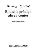 Cover of: El titella pròdig i altres contes