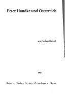 Cover of: Peter Handke und Österreich by Norbert Gabriel