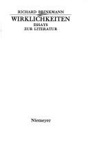 Cover of: Wirklichkeiten: Essays zur Literatur